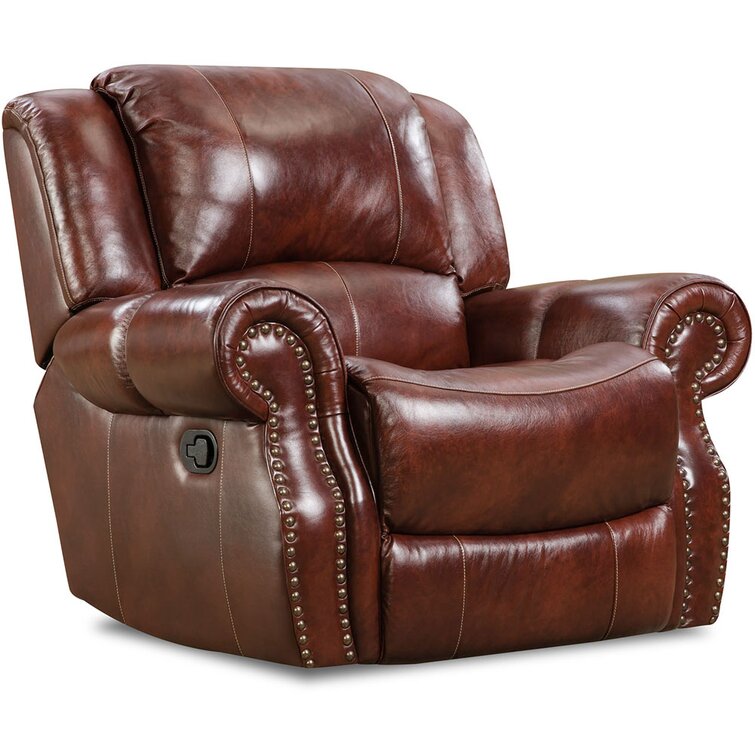 Kevan leather online recliner